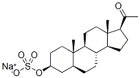 (3Beta)-allopregnanolone sulfate sodium salt Structure,215996-42-2Structure