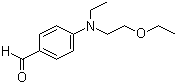 N-乙基-N-乙氧基乙基-4-氨基苯甲醛结构式_21635-78-9结构式