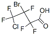 3-Bromo-4-chloropentafluorobutyric acid Structure,216393-99-6Structure