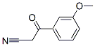 3-(3-METHOXY-PHENYL)-3-OXO-PROPIONITRILE Structure,21667-60-7Structure