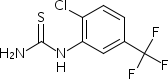 1-[2-Chloro-5-(trifluoromethyl)phenyl]thiourea Structure,21714-35-2Structure