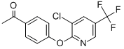 2-(4-乙酰苯氧基)-3-氯-5-(三氯甲基)吡啶结构式_217186-15-7结构式