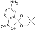 4-Amino-2-[2,5,5-trimethyl-[1,3]dioxan-2-yl]-benzoic acid Structure,217197-05-2Structure