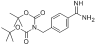 N,n-di-boc-4-aminomethyl benzamidine Structure,217313-84-3Structure