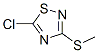 5-Chloro-3-(methylthio)-1,2,4-thiadiazole Structure,21735-15-9Structure