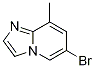 Imidazo[1,2-a]pyridine, 6-bromo-8-methyl- Structure,217435-65-9Structure