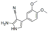 2-氨基-4-(3,4-二甲氧基苯基)-1H-吡咯-3-甲腈结构式_217954-75-1结构式