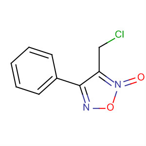 3-(Chloromethyl)-4-phenyl-1,2,5-oxadiazole 2-oxide Structure,217966-10-4Structure