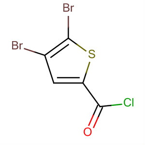 4,5-Dibromo-2-thiophenecarbonyl chloride Structure,21815-07-6Structure