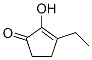 3-Ethyl-2-hydroxy-2-cyclopenten-1-one Structure