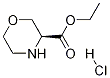 (S)-ethyl morpholine-3-carboxylate hydrochloride Structure,218594-84-4Structure