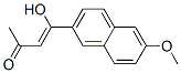 4-羟基-4-(6-甲氧基-2-萘)-(3z)-3-丁烯-2-酮结构式_218768-11-7结构式