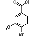 4-Bromo-3-methylbenzoyl chloride Structure,21900-25-4Structure