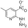 2-Hydrazinyl-5-methyl-3-nitropyridine Structure,21901-25-7Structure