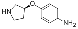 (S)-4-(pyrrolidin-3-yloxy)-phenylamine Structure,219132-64-6Structure