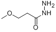 3-甲氧基丙酸肼结构式_21920-89-8结构式