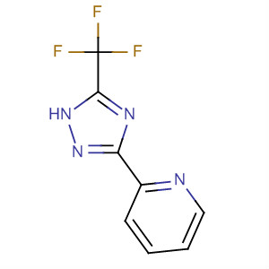 3-Trifluoromethyl-5-(2-pyridyl)-1,2,4-triazole Structure,219508-27-7Structure