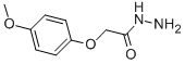 (4-Methoxy-phenoxy)-acetic acid hydrazide Structure,21953-91-3Structure