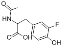 2-乙酰基氨基-3-(3-氟-4-羟基-苯基)-丙酸结构式_219858-64-7结构式