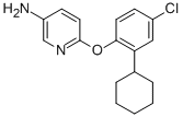 6-(4-Chloro-2-cyclohexylphenoxy)pyridin-3-amine Structure,219866-01-0Structure