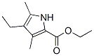 Ethyl 4-ethyl-3,5-dimethyl-1H-pyrrole-2-carboxylate Structure,2199-47-5Structure