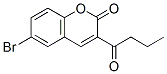 6-Bromo-3-butyryl-2h-chromen-2-one Structure,2199-83-9Structure