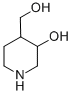 3-Hydroxy-4-piperidinemethanol Structure,220218-57-5Structure