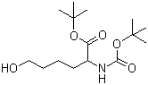 Tert-butyl 2-(tert-butoxycarbonylamino)-6-hydroxyhexanoate Structure,220243-81-2Structure