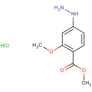 Methyl 4-hydrazinyl-2-methoxybenzoate hydrochloride Structure,220462-09-9Structure