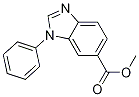 Methyl 1-phenylbenzoimidazole-6-carboxylate Structure,220495-77-2Structure