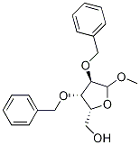 ((2R,3s,4r)-3,4-双(苄氧基)-5-甲氧基四氢呋喃-2-基)甲醇结构式_220509-10-4结构式