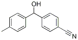 4-(Hydroxy(p-tolyl)methyl)benzonitrile Structure,220583-39-1Structure