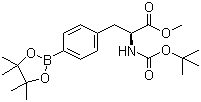 Methyl (2s)-2-[(tert-butoxycarbonyl)amino]-3-[4-(4,4,5,5-tetramethyl-1,3,2-dioxaborolan-2-yl)phenyl]propanoate Structure,220587-29-1Structure