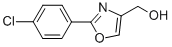 [2-(4-Chlorophenyl)oxazol-4-yl]methanol Structure,22087-22-5Structure