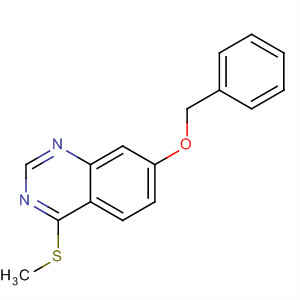 7-(Benzyloxy)-4-(methylsulfanyl)quinazoline Structure,220896-04-8Structure