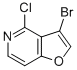 3-Bromo-4-chlorofuro[3,2-c]pyridine Structure,220939-72-0Structure