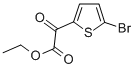 Ethyl 2-(5-bromo-2-thienyl)-2-oxoacetate Structure,22098-10-8Structure