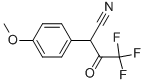 4,4,4-Trifluoro-2-(4-methoxy-phenyl)-3-oxo-butyronitrile Structure,22102-05-2Structure