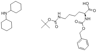 N-α-Z-N-ε-Boc-L-lysine dicyclohexylamine salt Structure,2212-76-2Structure