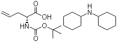 Boc-d-allylglycine dicyclohexylamine salt Structure,221352-64-3Structure