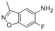 6-Fluoro-3-methylbenzo[d]isoxazol-5-amine Structure,221559-22-4Structure