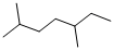 2,5-Dimethylheptane Structure,2216-30-0Structure