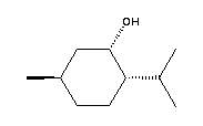 (+)-新薄荷醇结构式_2216-52-6结构式