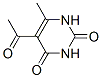 5-乙酰基-6-甲基嘧啶-2,4(1H,3H)-二酮结构式_22293-60-3结构式