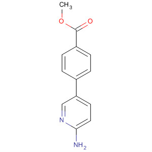 Methyl 4-(2-aminopyridin-5-yl)benzoate Structure,222986-49-4Structure