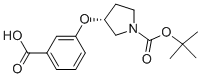 R)-1-boc-3-(3-carboxy-phenoxy)-pyrrolidine Structure,222987-19-1Structure