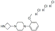 3-[4-(2-Methoxyphenyl)piperazinyl]azetidine trihydrochloride Structure,223381-69-9Structure