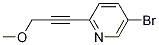 5-Bromo-2-(3-methoxy-prop-1-ynyl)-pyridine Structure,223553-03-5Structure