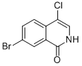 7-Bromo-4-chloroisoquinolin-1(2H)-one Structure,223671-87-2Structure