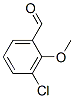 3-Chloro-2-methoxybenzaldehyde Structure,223778-54-9Structure